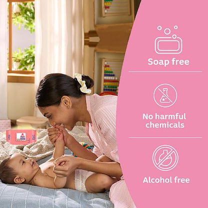 Johnson & Johnson Baby Skin Care Wipes 20 pcs