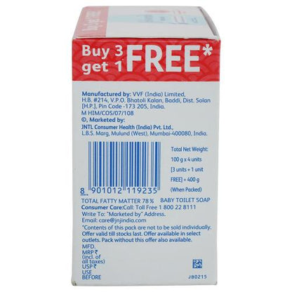 Johnson & Johnson Baby Soap (B3 G1 Free) 400 g