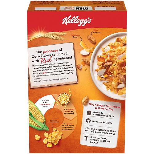 Kellogg'S Cornflakes Almond & Honey Box 300 Gm