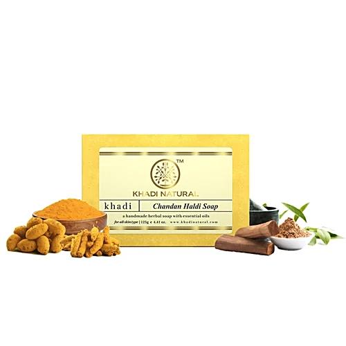 Khadi Earth Turmeric Sandalwood Soap 125 gm