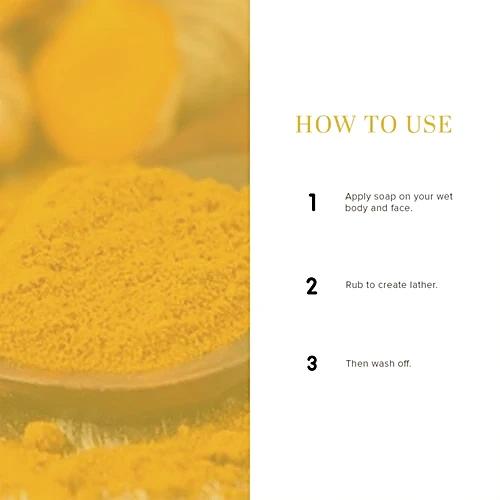 Khadi Earth Turmeric Sandalwood Soap 125 gm