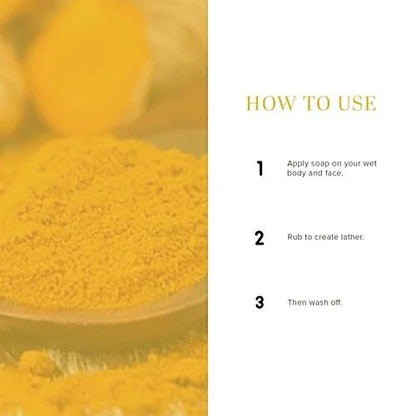 Khadi Earth Turmeric Sandalwood Soap 125 gm