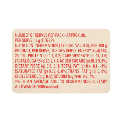 Kissan Fresh Tomato Ketchup Pouch 1.1 Kg