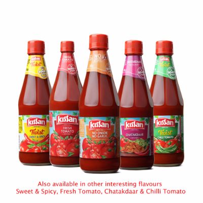 Kissan No-Onion No-Garlic Tomato Sauce 850 g