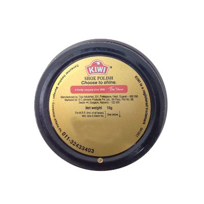 Kiwi Dark Tan Shoe Polish 15 g