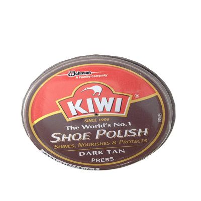 Kiwi Dark Tan Shoe Polish 15 g