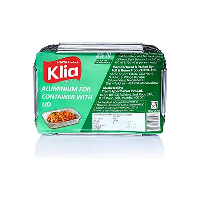 Klia Aluminium Container Large 25 pcs (750 ml)