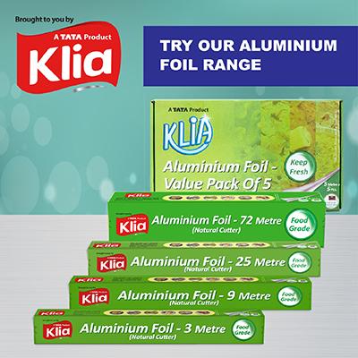 Klia Aluminium Foil 9 mtr