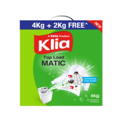 Klia Detergent Matic Top Load 4Kg+2Kg Free