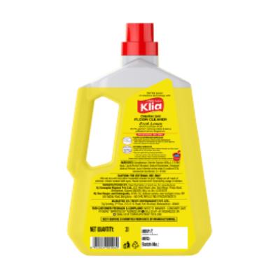 Klia Disinfectant Lemon Floor Cleaner 2 Ltr