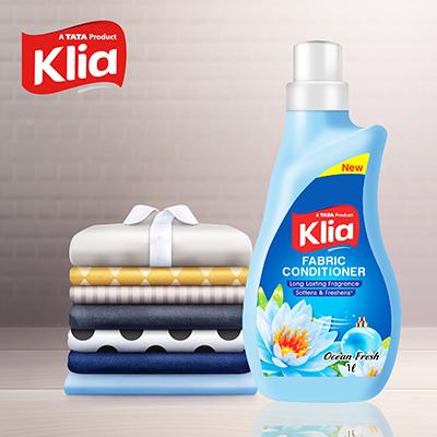 Klia Fabric Conditioner Blue 800 ml