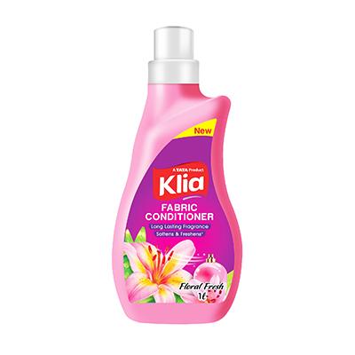 Klia Fabric Conditioner Pink Bottle 1 ltr
