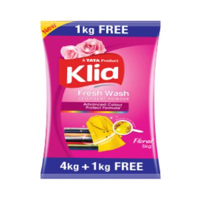 Klia Floral Detergent Powder 4+1 kg