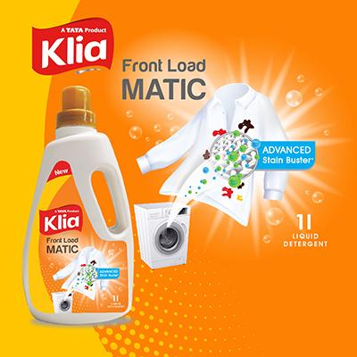 Klia Front Load Liquid Detergent 1 Ltr