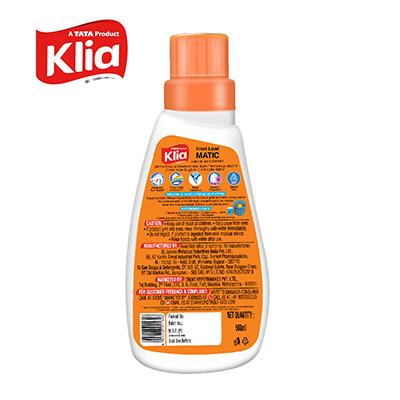 Klia Front Load Liquid Detergent 500 ml