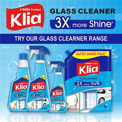 Klia Glass Cleaner Refill Pouch 1 Ltr