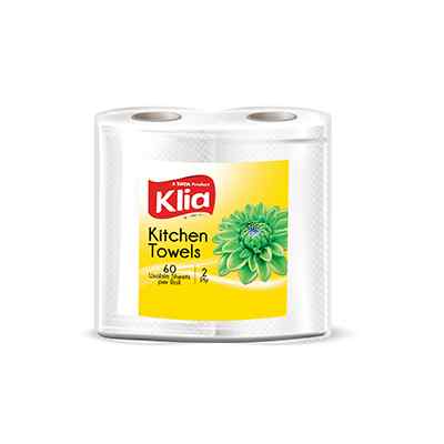 Klia Kitchen Towel 2Ply pack of 2 roll