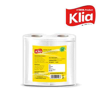 Klia Kitchen Towel 2Ply pack of 2 roll