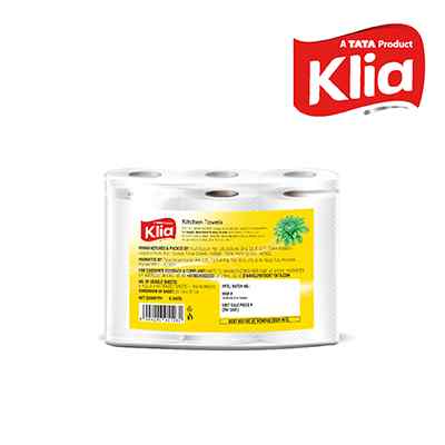 Klia Kitchen Towel 2Ply Pack Of 6 Roll