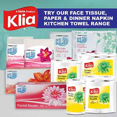 Klia Kitchen Towel 2Ply pack of 6 roll