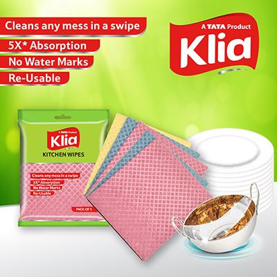 Klia Kitchen Wipes 18X20 pack of 1