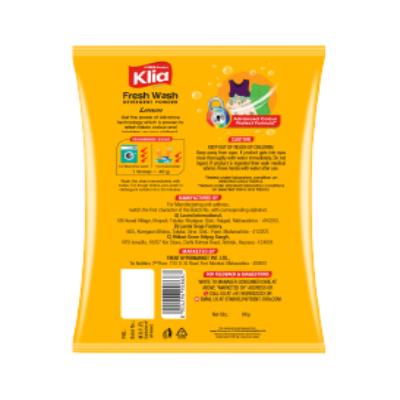 Klia Lemon Detergent Powder 6+2 kg