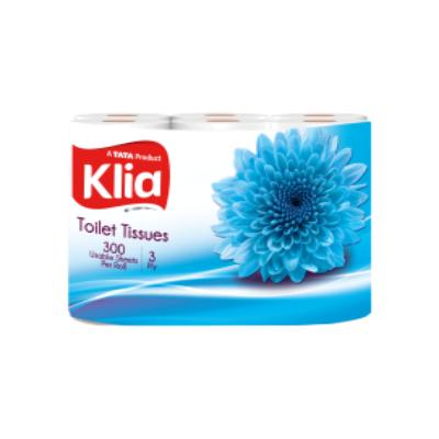 Klia Toilet Roll 3Ply 12In1 300 Pulls