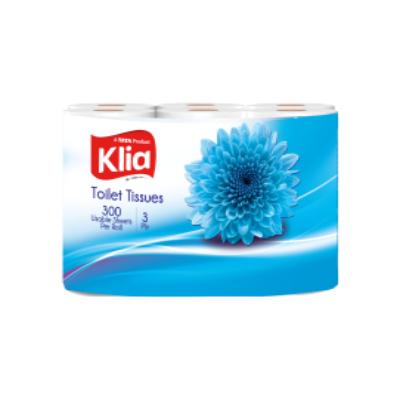 Klia Toilet Tissue 3 Ply pack of 6rolls