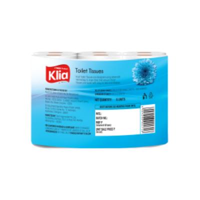 Klia Toilet Tissue 3 Ply pack of 6rolls