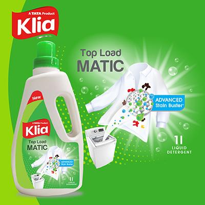 Klia Top Load Liquid Detergent 1 Ltr