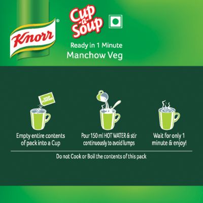 Knorr Instant Manchow Veg Cup A Soup 12 Gm
