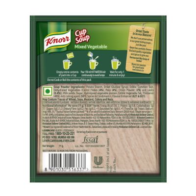 Knorr Instant Mix Veg Cup A Soup 10 g