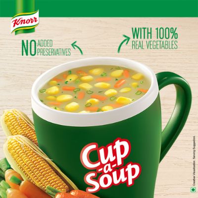 Knorr Instant Sweet Corn Cup A Soup 11 g