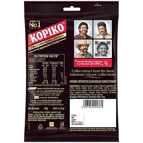 Kopiko Cappuccino Candy Pouch 175 g