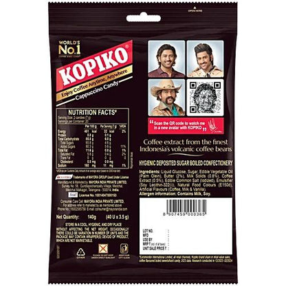 Kopiko Cappuccino Candy Pouch 175 g