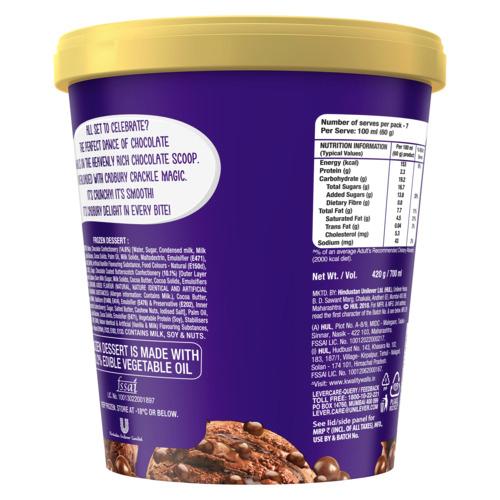 Kwality Walls Cadbury Crackle 700 Ml