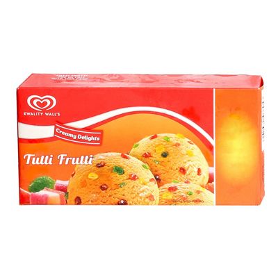 Kwality Walls Tutty Fruity Ice Cream 750 Ml