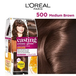 L'Oreal Paris Casting Medium Brown 500 Hair Colour 500 Gm