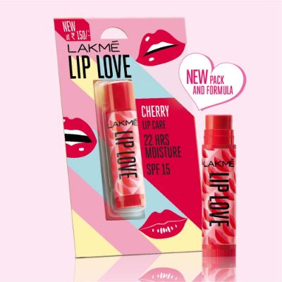 Lakme Lip Love Chapstick Cherry 4.5 gm