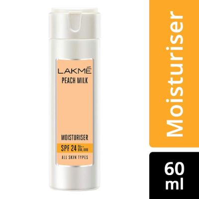 Lakme Peach Milk Moisturizer Spf 24 Pa Sunscreen Lotion 60 ml