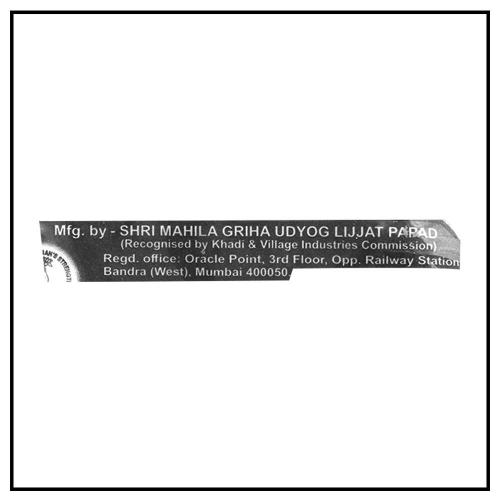 Lijjat Mini Punjabi Papad 200 g