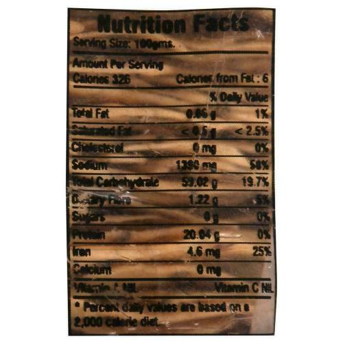 Lijjat Punjabi Masala Papad 1 kg