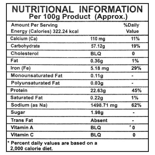 Lijjat Punjabi Masala Papad 200 g
