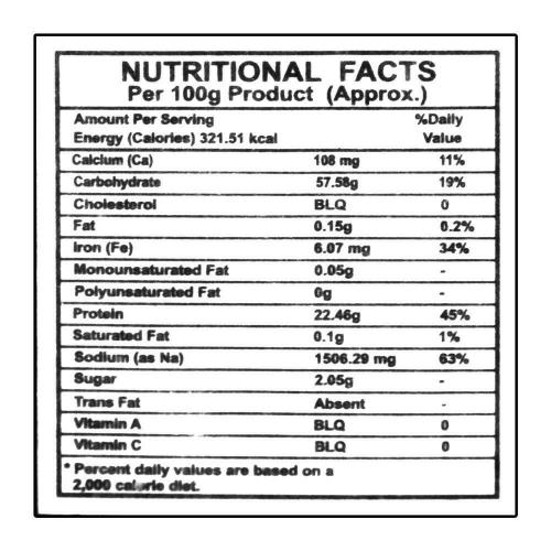 Lijjat Udad Papad 250 Gm