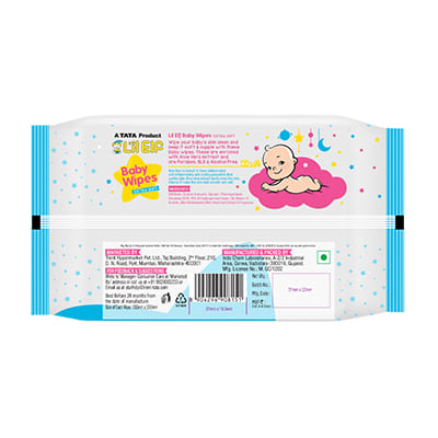 Lil Elf Baby Wipes 72 pcs