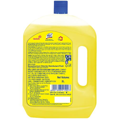 Lizol Citrus Floor Cleaner 2 Ltr