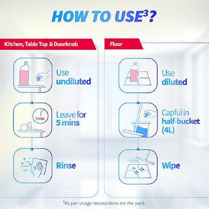 Lizol Citrus Pouch 1800ml