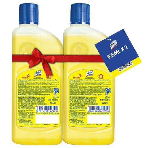 Lizol Disinfected Cleaner Combo 2x 625 ml