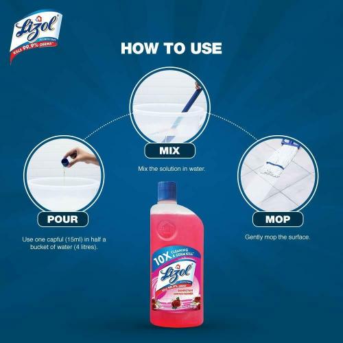 Lizol Floral Floor Cleaner 500 ml