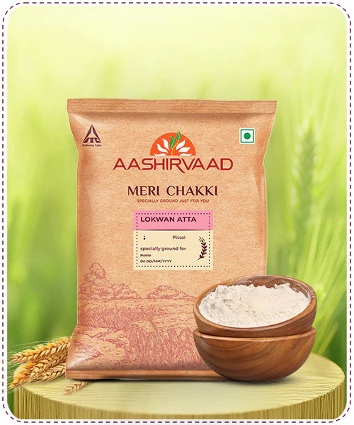 Aashirvaad MP Lokwan Atta Premium Blend 5 kg